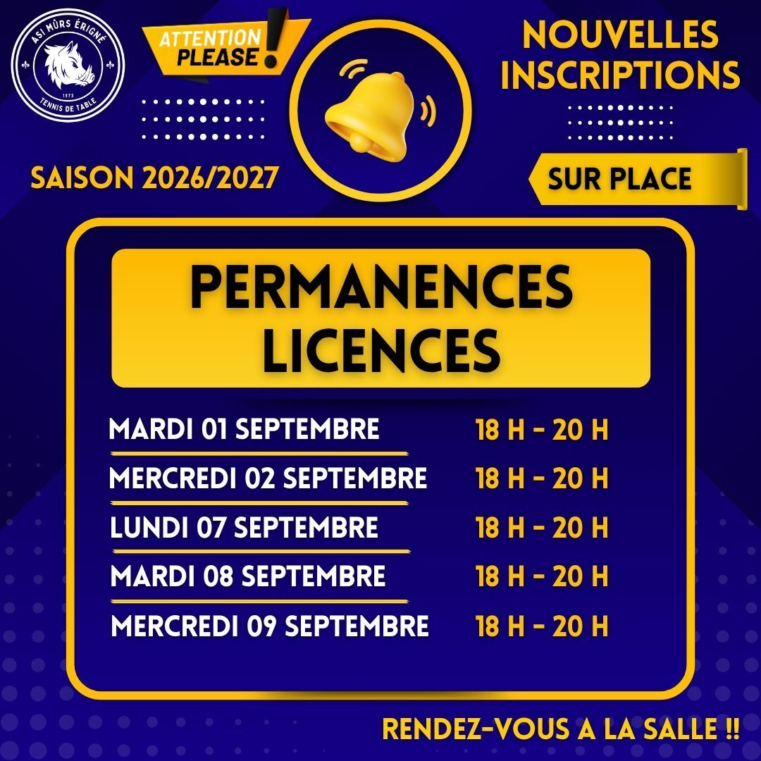 Permanences Licences